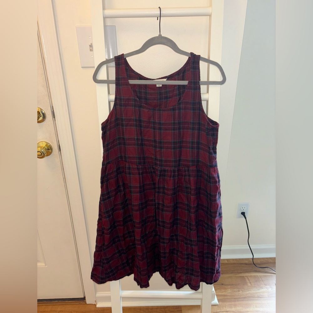 American Eagle Plaid Dress